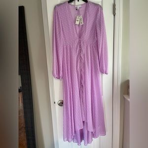 Express Rocky Barnes X white kimono NWT size Small